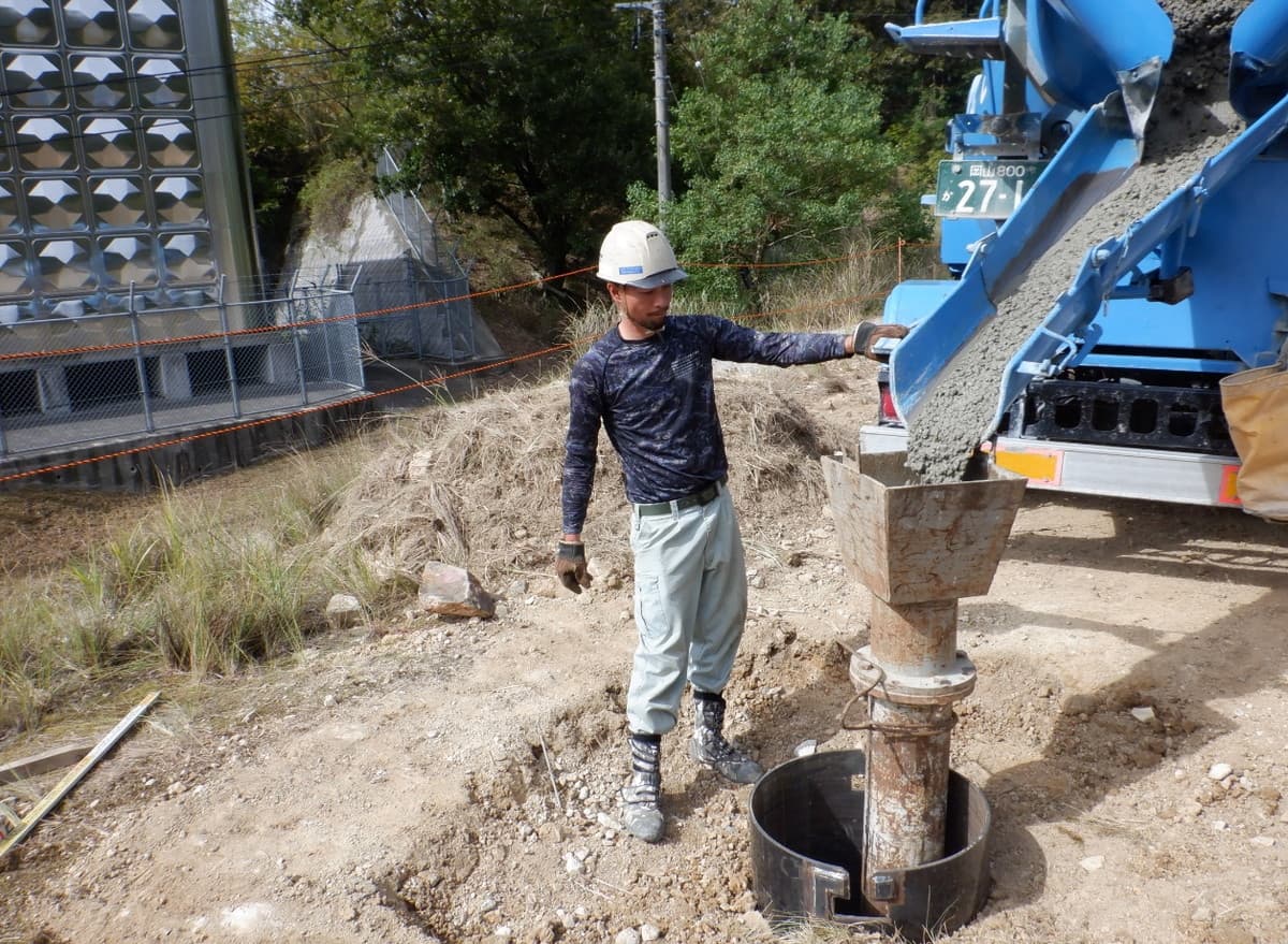 携帯基地局工事（TPD工法）-5